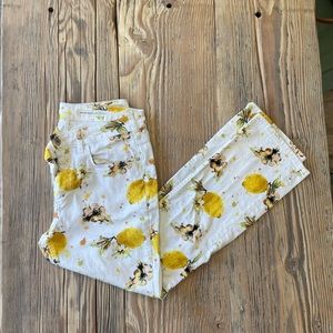 Pilcro and the Letterpress Lemon Jeans High-rise bootcut 30 Tall